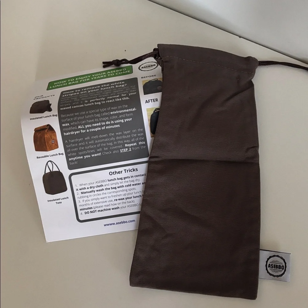 NWT Asebbo Insulated Lunch Bag - Picture 10 of 11